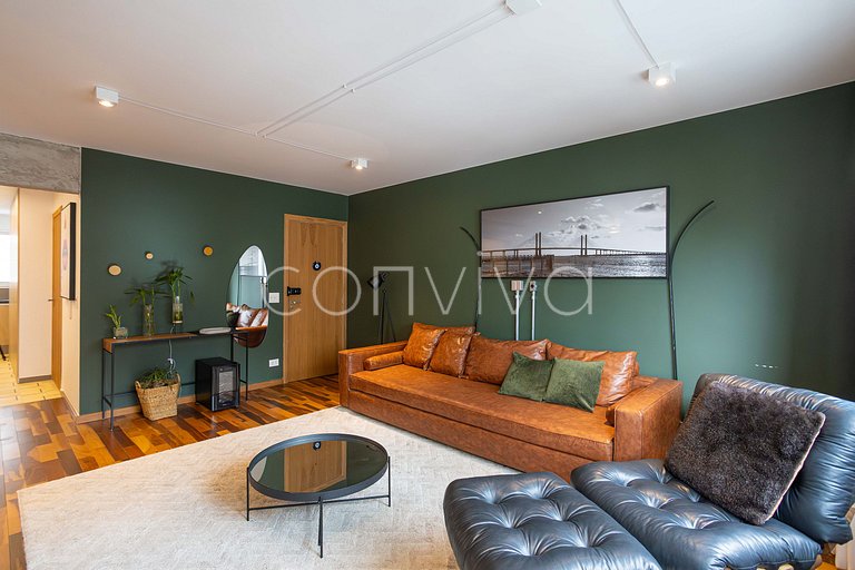 O melhor de Pinheiros | 125m² c/ vaga + Antirruído