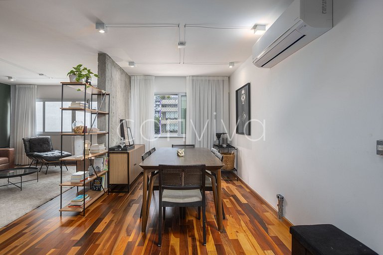 MAR061 The best of Pinheiros | 125m² with parking space + so