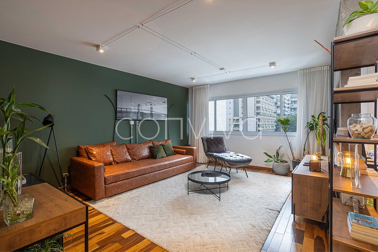 MAR061 The best of Pinheiros | 125m² with parking space + so
