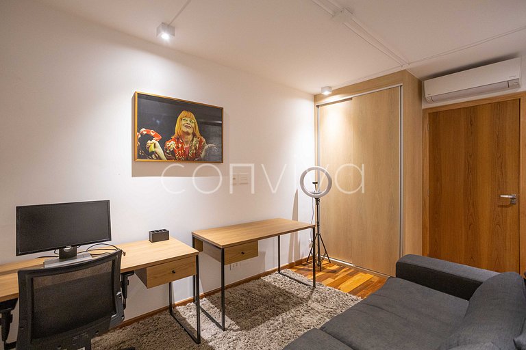 O melhor de Pinheiros | 125m² c/ vaga + Antirruído
