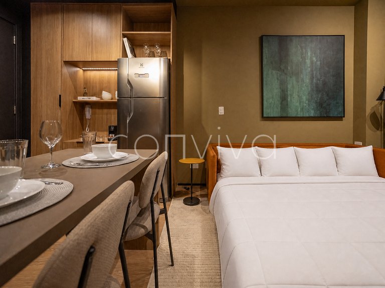 Super premium da Vila Olímpia | 42m² | 03 hóspedes