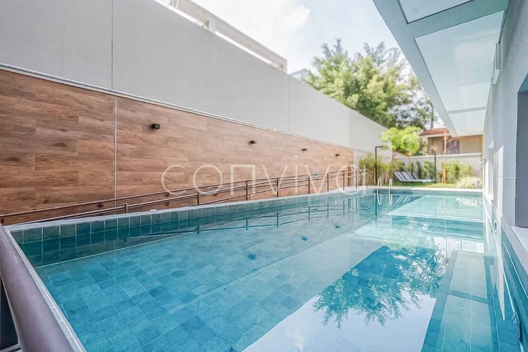 WVL1404 Apto novo na Vila Olímpia | c/varanda + AC