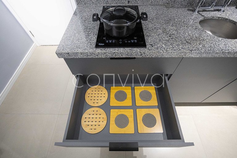 NPE1208 Apartamento nuevo en el piso 12 en Perdizes