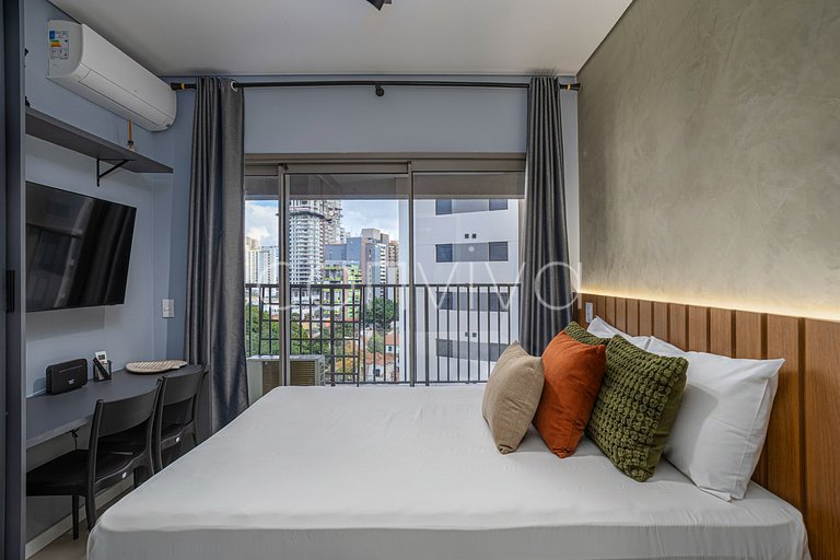 NPE1208 Apartamento nuevo en el piso 12 en Perdizes