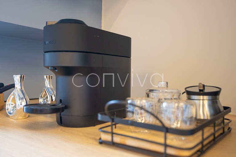 HL0403 Pinheiros Premium: Duplex | Varanda + AC