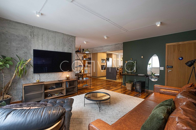 MAR061 The best of Pinheiros | 125m² with parking space + so