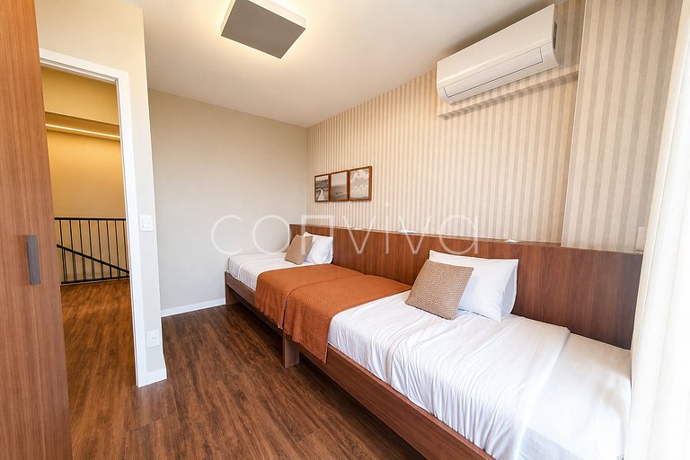 VNMI2402 Duplex | 115m² | Vila Olímpia | AC + vaga