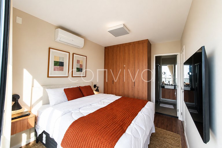 VNMI2402 Duplex | 115m² | Vila Olímpia | AC + vaga