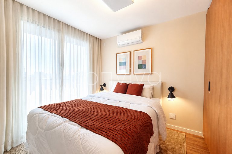 VNMI2402 Duplex | 115m² | Vila Olímpia | AC + vaga