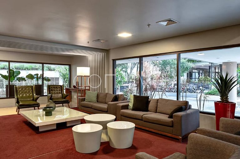 WB0112 400m do WTC Berrini | Vila Olímpia | cama King