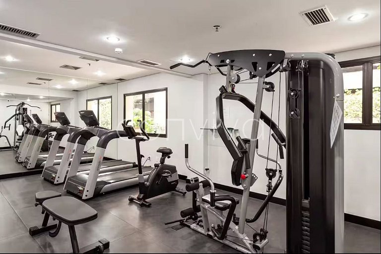 WB0112 400m do WTC Berrini | Vila Olímpia | cama King