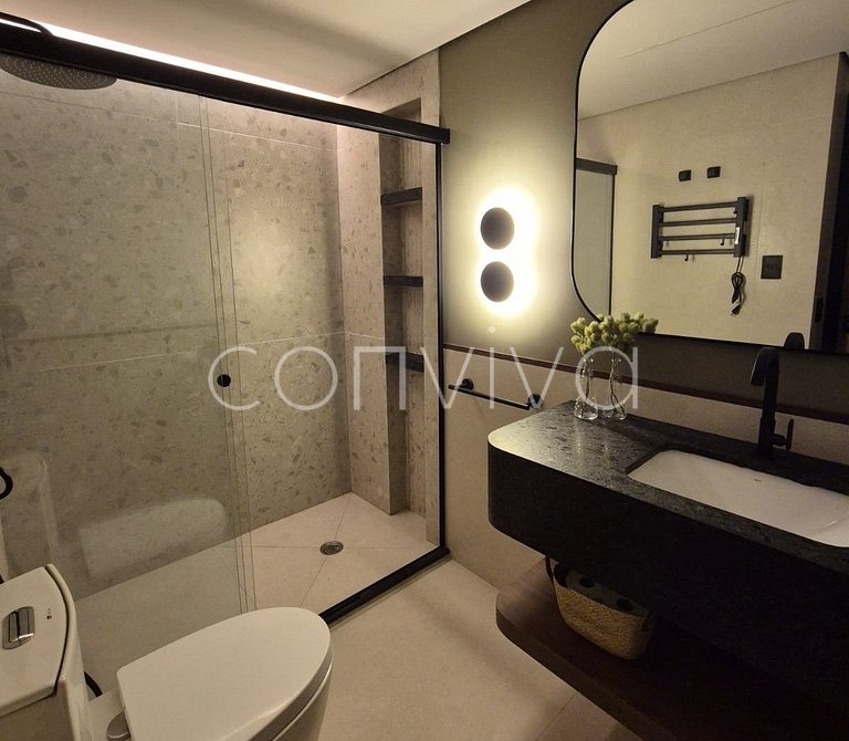 WB0112 400m do WTC Berrini | Vila Olímpia | cama King