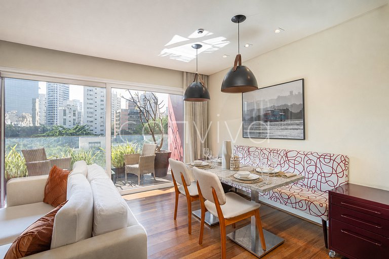 VO41 Exuberante apartamento en Vila Olímpia
