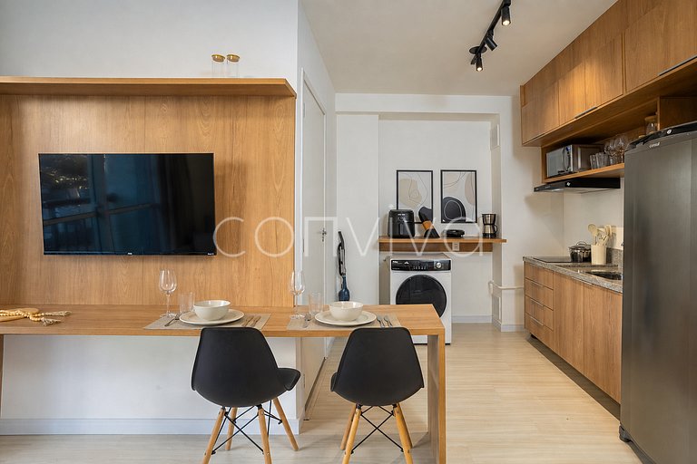 COMP0216 300m do metrô Eucaliptos | Moema | 36m²