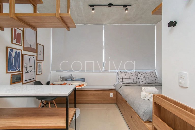 VNFR1007 Encantador estudio en Bela Vista