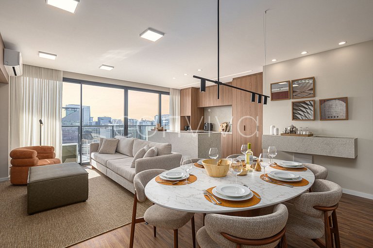 VNMI2402 Duplex | 115m² | Vila Olímpia | 02 vagas