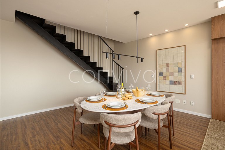 VNMI2402 Duplex | 115m² | Vila Olímpia | 02 vagas