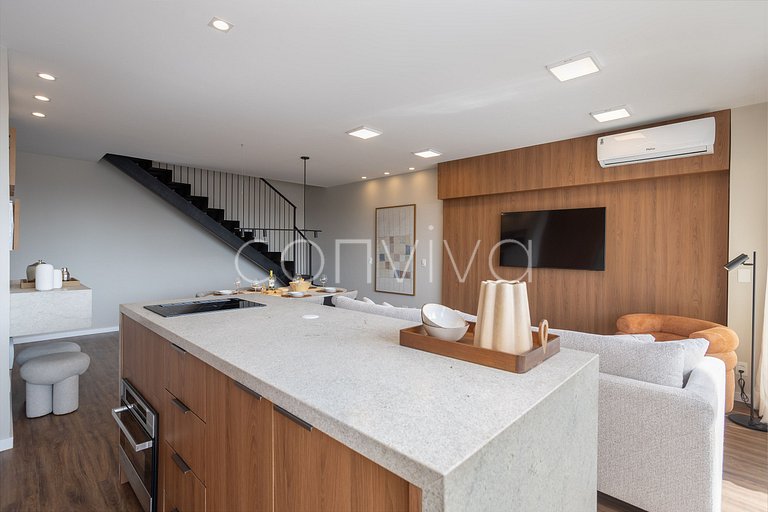 VNMI2402 Duplex | 115m² | Vila Olímpia | 02 vagas