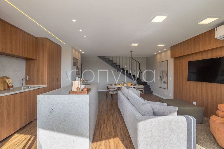 VNMI2402 Duplex | 115m² | Vila Olímpia | 02 vagas