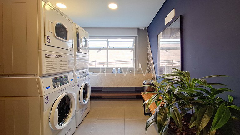 WVL1404 Apto novo na Vila Olímpia | c/varanda + AC