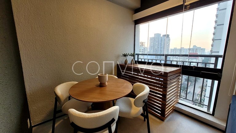 WCP0141  35m² | Pinheiros c/ vista da cidade