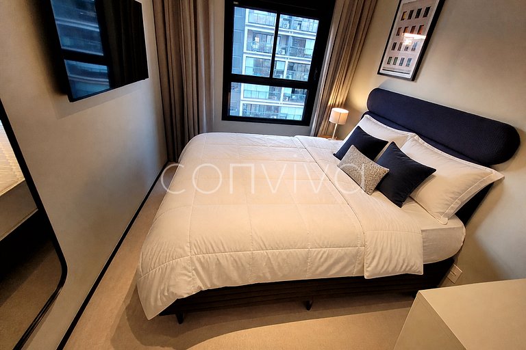 WCP0141  35m² | Pinheiros c/ vista da cidade